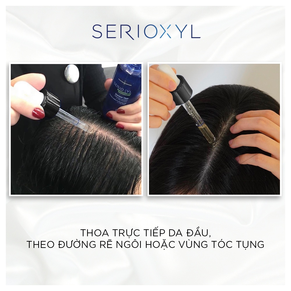 Cách sử dụng Tinh chất hỗ trợ mọc tóc Serioxyl Denser Hair