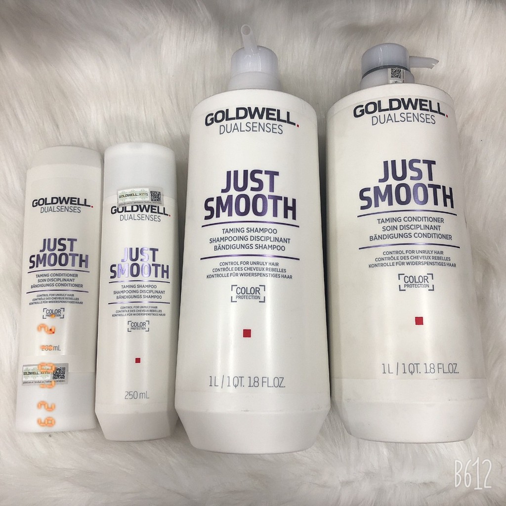 Dầu gội Goldwell Dualsenses Just Smooth suôn mượt