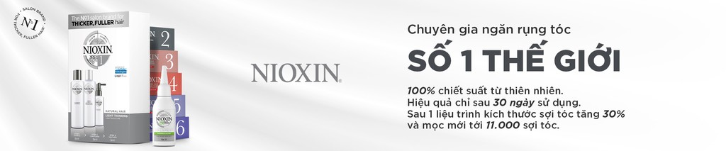 Nioxin | Dầu Gội Nioxin | Dầu Xả Nioxin | Tinh Chất Nioxin Chăm Sóc Tóc