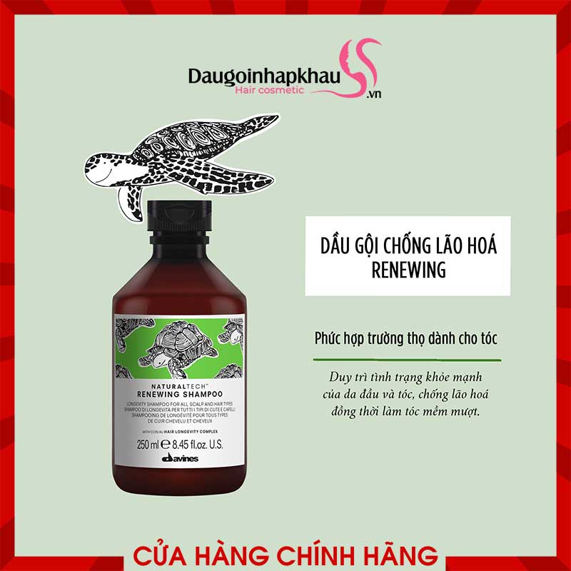 Dầu Gội Davines Renewing Chống Lão Hóa 