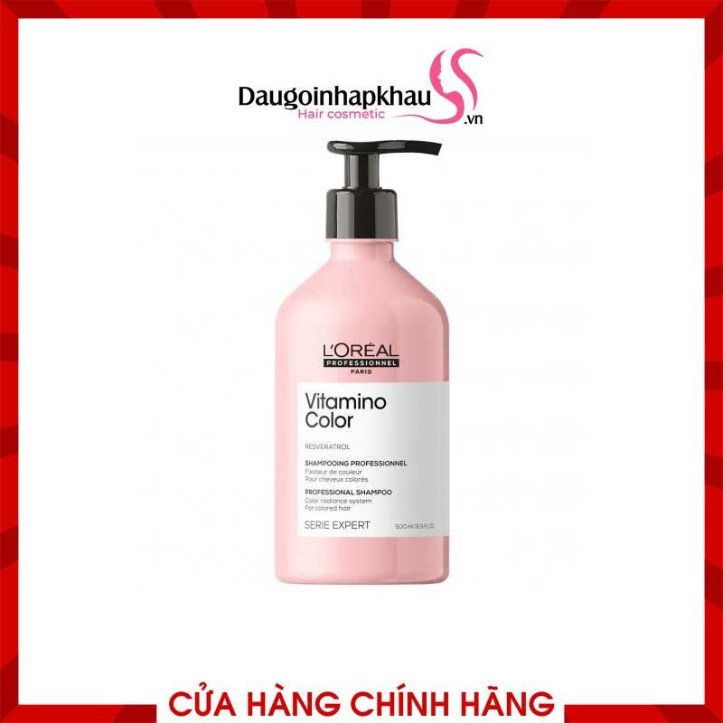 Dầu Gội Loreal Vitamino Color Giữ Màu Tóc Nhuộm Dầu Gội Loreal Vitamino Color Giữ Màu Tóc Nhuộm