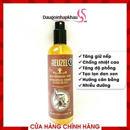 Xịt tạo phồng, Dưỡng tóc Reuzel Spray Grooming Tonic 100ml/355ml