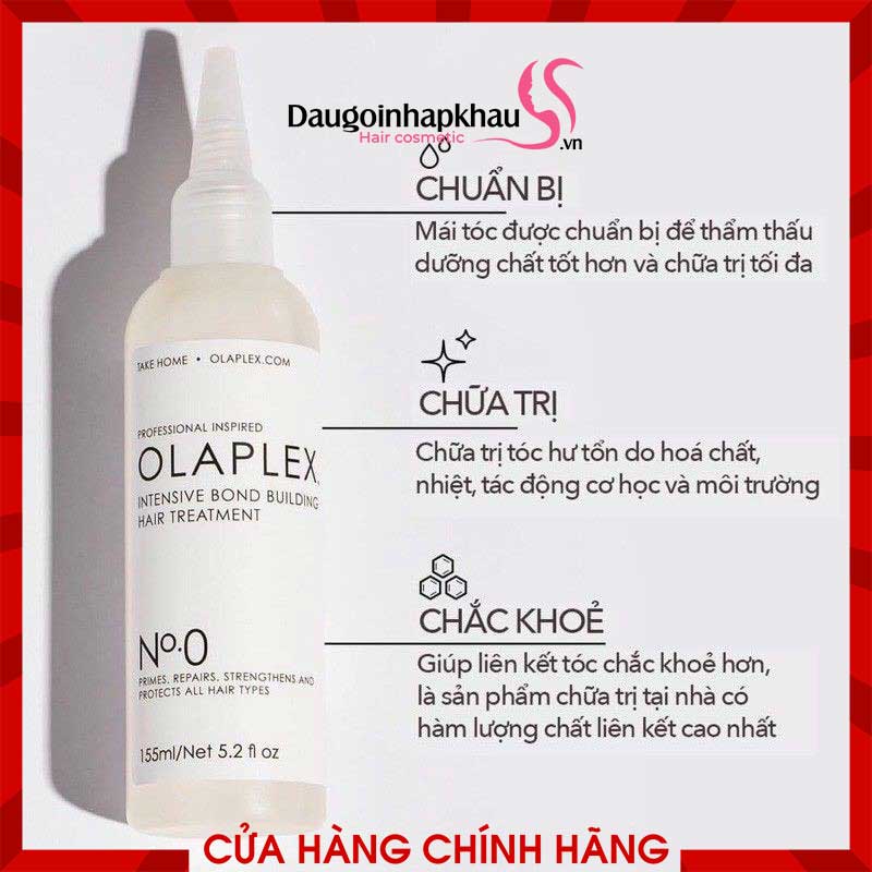 Olaplex Số 0 Phục Hồi Tóc Hư Tổn Tại Nhà 155ML