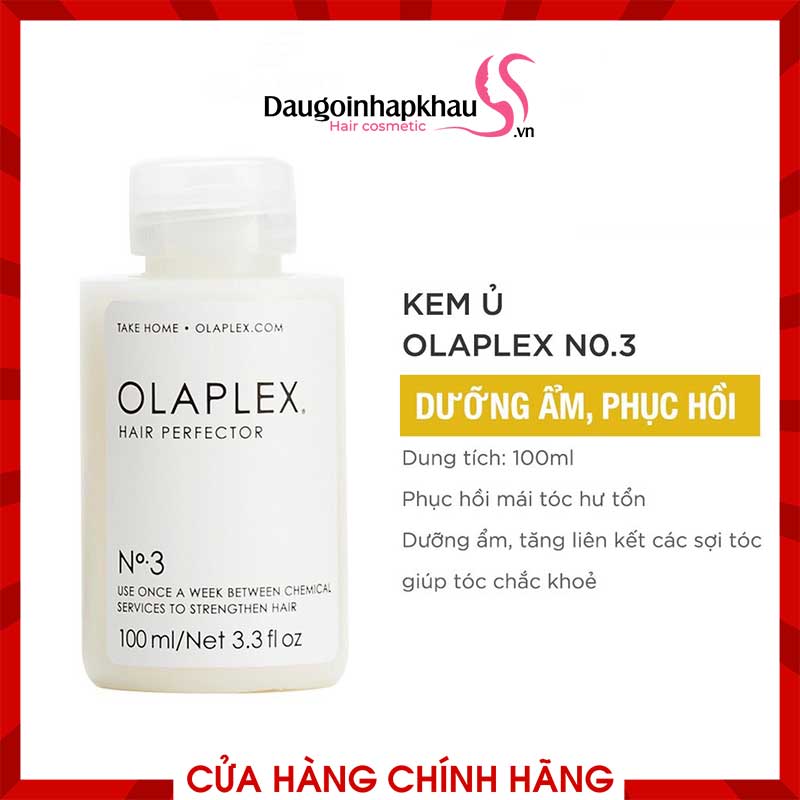 Olaplex Số 3 Phục Hồi Tóc Hư Tổn Dùng Tại Nhà 