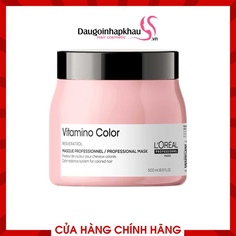 Hấp Dầu L'oreal Series Expert Vitamino Dưỡng Màu Tóc Nhuộm Hấp Dầu L'oreal Series Expert Vitamino Dưỡng Màu Tóc Nhuộm