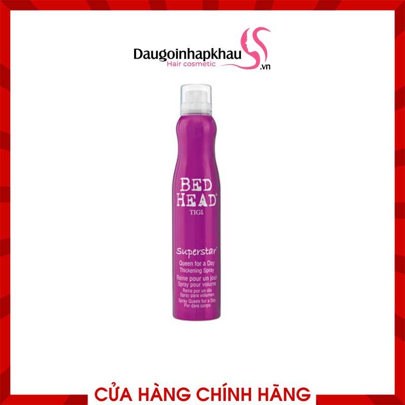 Xịt Tigi Bed Head Superstar Qeen Tạo Phồng & Làm Dày Xịt Tigi Bed Head Superstar Qeen Tạo Phồng & Làm Dày