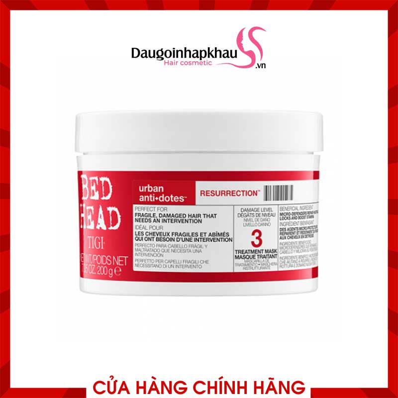 Dầu Hấp TIGI Bed Head Resurrection Số 3  Dầu Hấp TIGI Bed Head Resurrection Số 3