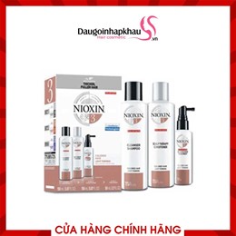 Combo Dầu Gội Xả Và Tinh Chất Nioxin 3 Chống Rụng Kích Thích Mọc Tóc