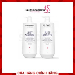 Dầu Gội Xả Goldwell Dualsenses Just Smooth Suôn Mượt