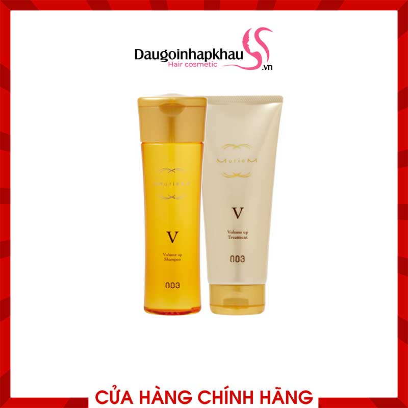 Dầu Gội Xả Number Three Muriem Gold V Tạo Phồng Tóc 