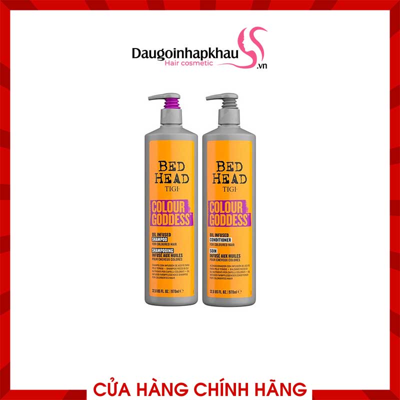 Cặp Gội Xả Tigi Bed Head Colour Golddess Cặp Gội Xả Tigi Bed Head Colour Golddess