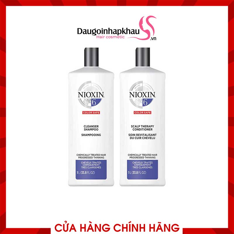 Dầu Gội Nioxin Số 6 Chống Rụng Và Kích Thích Mọc Tóc