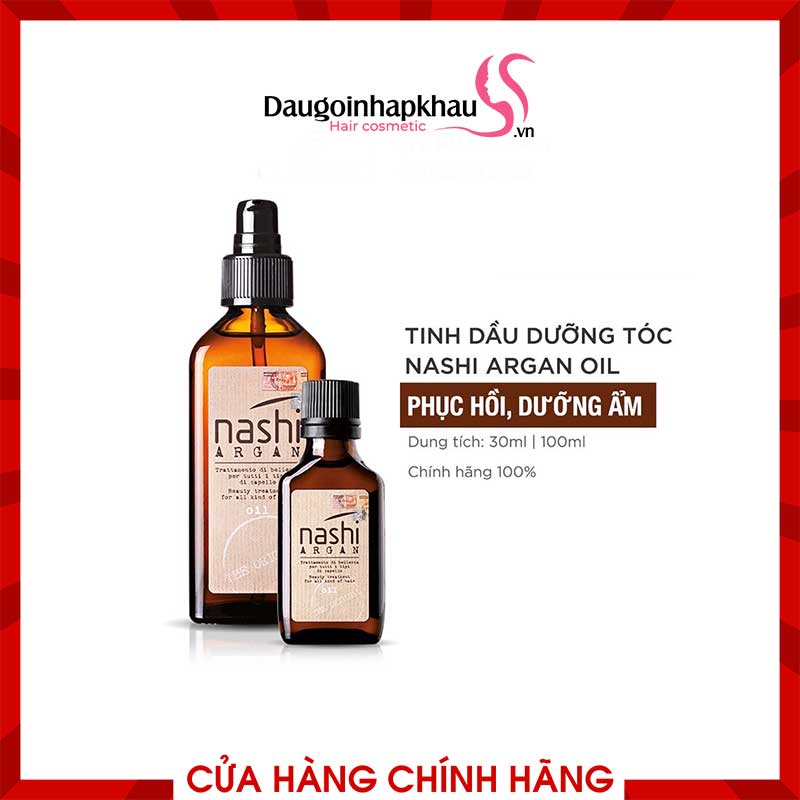Tinh Dầu Dưỡng Tóc Nashi Argan Phục Hồi Tóc Hư Tổn Tinh Dầu Dưỡng Tóc Nashi Argan Phục Hồi Tóc Hư Tổn