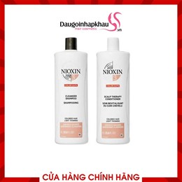 Cặp Dầu Gội Xả NIOXIN Số 3 Chống Rụng Tóc 