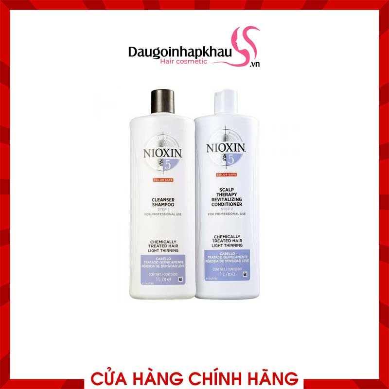 Dầu Gội Nioxin Số 5 Chống Rụng Và Kích Thích Mọc Tóc