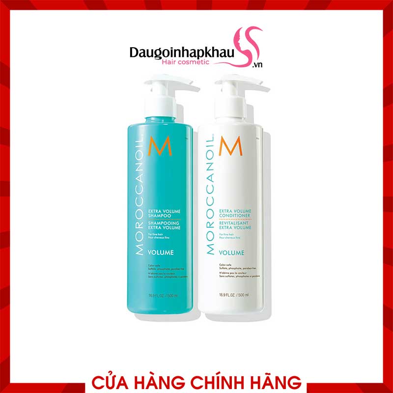 Cặp Dầu Gội Xả Moroccanoil Volume Tăng Phồng Tóc Cặp Dầu Gội Xả Moroccanoil Volume Tăng Phồng Tóc