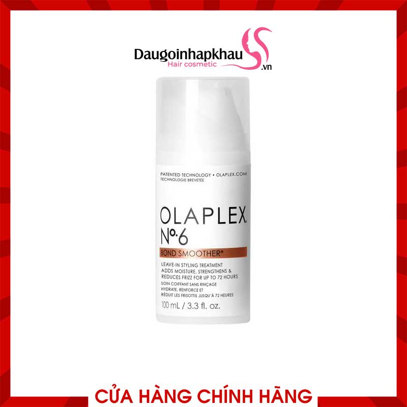 Kem xả khô Olaplex Số 6 suôn mượt  Kem xả khô Olaplex Số 6 suôn mượt