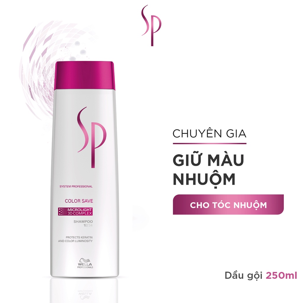 Dầu Gội SP Wella Color Save Chăm Sóc Tóc Nhuộm 250ml/1000ml