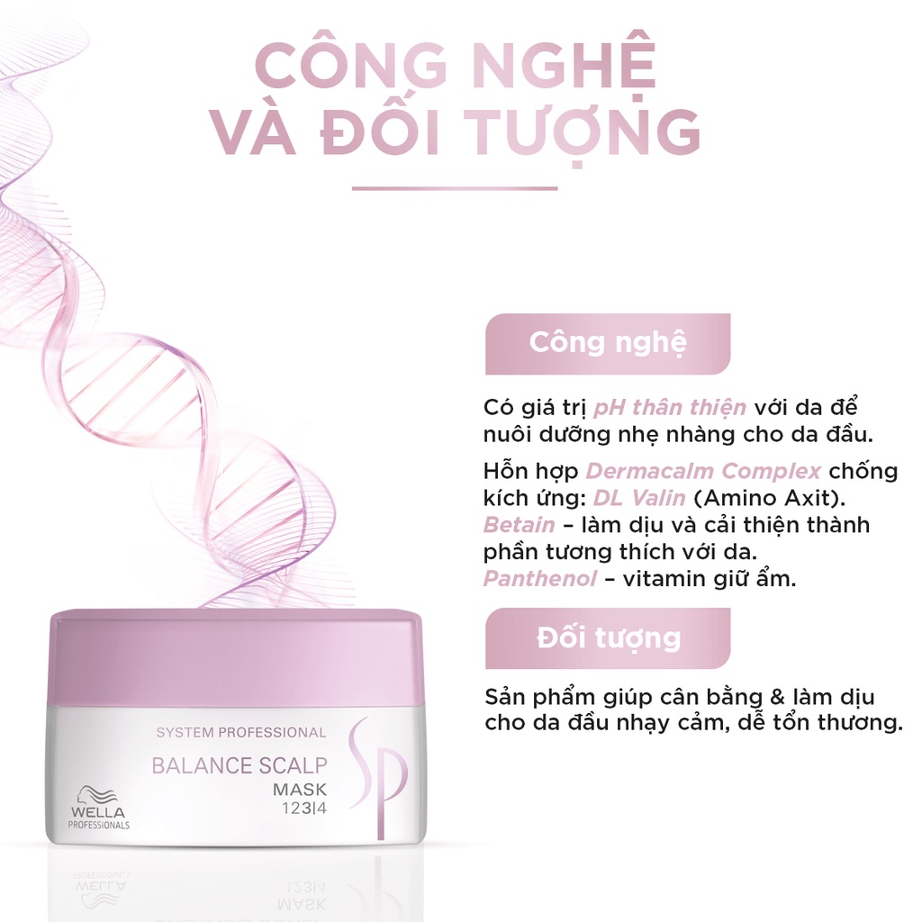 Dầu Hấp SP Balance Scalp Cho Da Đầu Nhạy Cảm 200ml/400ml Dầu Hấp SP Balance Scalp Cho Da Đầu Nhạy Cảm 200ml/400ml