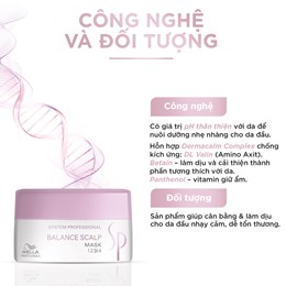 Dầu Hấp SP Balance Scalp Cho Da Đầu Nhạy Cảm 200ml/400ml