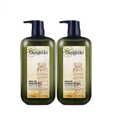 Dầu Gội Xả Dangello Keratin Siêu Mượt 500ml/800ml Dầu Gội Xả Dangello Keratin Siêu Mượt 500ml/800ml